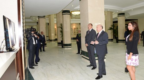 Prezident və xanımı Tibb Universitetində açılışa qatılıb - FOTOLAR