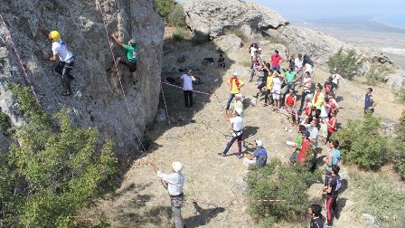 Qayayadırmanma üzrə Açıq Respublika Çempionatı başa çatdı - FOTOLAR