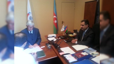 Fərəc Quliyev ATƏT-in nümayəndəsini qəbul etdi - FOTOLAR