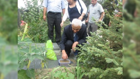 Azərbaycandakı şəhid məzarından götürülən torpaq Çanaqqalaya aparılır - FOTO