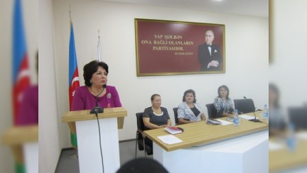 Rəbiyyət Aslanova: “İlham Əliyev alternativi olmayan dövlət xadimidir” - FOTOLAR