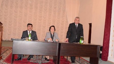 Elmira Süleymanova seçki dinləmələri keçirib - FOTOLAR