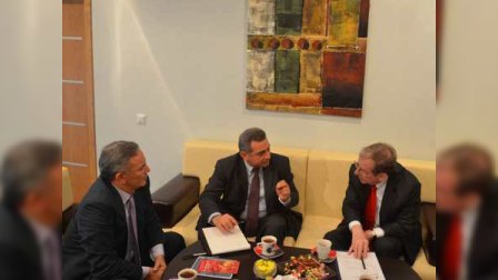 ABŞ-ın Azərbaycandakı səfiri Mətbuat Şurasında oldu - FOTO