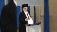 Lalə Şövkət seçkilərə oğlu ilə gəldi - FOTOLAR 
