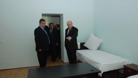Tibb Universitetində oğlanlar yataqxanası istifadəyə verildi - FOTOLAR