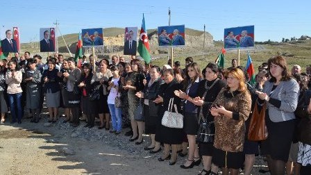 Füzulidə yeni yol istifadəyə verilib