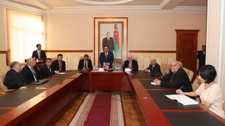 Nobelçi alimlər BDU-da mühazirə oxuyub - FOTOLAR
