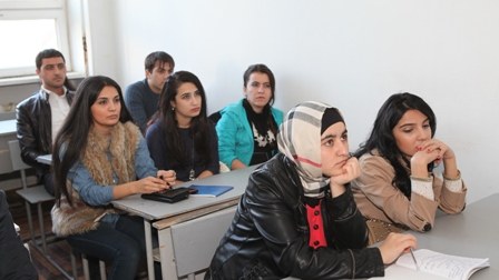 Modern.az-ın baş redaktoru BDU-da Jurnalistika fakültəsinin qonağı olub - FOTOLAR