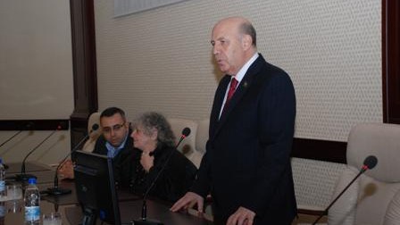 Nobel mükafatçısı Tibb Universitetinin qonağı oldu
