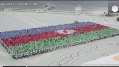 Bakıdakı 6 min nəfərlik aksiya “Euronews”da - VİDEO