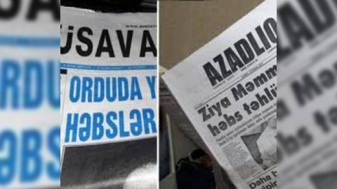 Baş redaktorlar “Azadlıq” və "Yeni Müsavat" barədə danışdılar: “Öz problemlərini gündəmə gətirməsinlər”