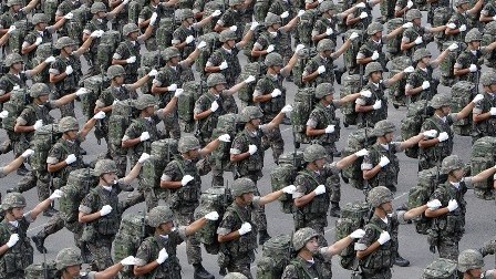Dünya dövlətlərinin orduları – FOTOLAR