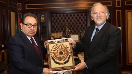 Səfir Paskal Munyen BDU-da olub