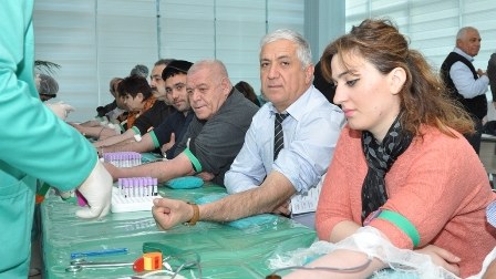 “Azərsu” xeyriyyə aksiyası təşkil edib
