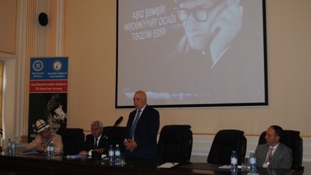 “Aşıq sənətinin tarixi inkişaf yolları və Aşıq Şəmşir mərhələsi” mövzusunda Beynəlxalq elmi konfrans keçirilib