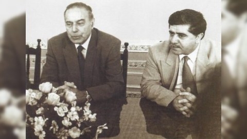 Abbas Abbasov Heydər Əliyevlə cavanlıq şəklini paylaşdı - FOTO