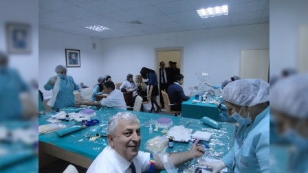 Dövlət Sosial Müdafiə Fondunun əməkdaşlarından qan alındı - FOTOLAR