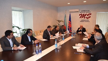Mətbuat Şurasında  milli mətbuatla əlaqədar filmlərin çəkilişi ilə bağlı toplantı keçirilib 