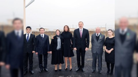 Prezident ad gününü köçkünlərin arasında qeyd edəcək