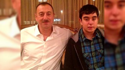İlham Əliyevin oğlu Heydərlə yeni FOTOSU
