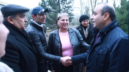 Azay Quliyev Qarabağ qaziləri və şəhid ailələri  ilə görüşdü - FOTOLAR