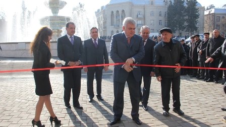Gəncədə inzibati binanın açılışı olub