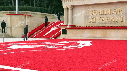 Şəhidlər Xiyabanında “20 Yanvar”a hazırlıq başladı 