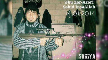 Suriyada daha bir azərbaycanlı öldürülüb 