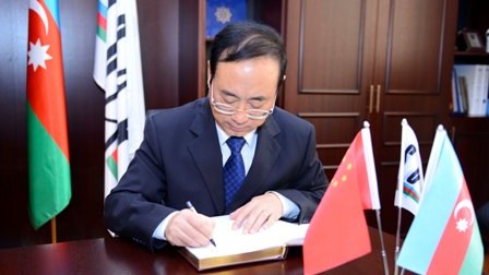 Elmar Qasımov Çin səfiri ilə görüşüb