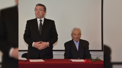 Misir Mərdanov şəhid aspirantı yad etdi, informasiya savaşından danışdı - FOTOLAR