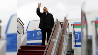 İlham Əliyev Davos Forumuna gedib