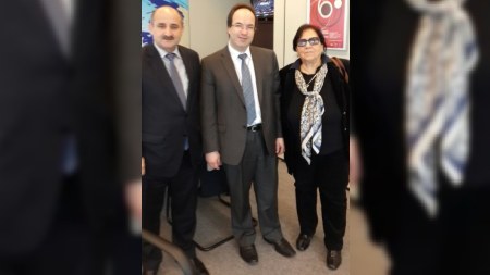 Azərbaycanın hüquq müdafiəçiləri Strasburqda - FOTOLAR
