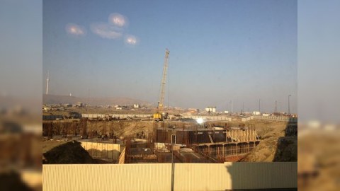 Jurnalistlərin ikinci binası tikilir - FOTO