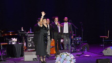 Mehriban Əliyeva tanınmış caz ifaçısının konsertində olub - FOTOLAR