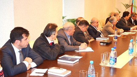 Mətbuat Şurasında “Tanıyaq tanıdaq” - professor Afiq Bərdəli ilə görüş - FOTO