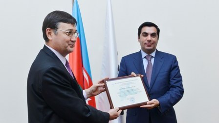 Qara Dəniz Universitetinin Baş katibi Bakı Ali Neft Məktəbində olub
