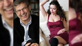 Orhan Pamuk erməni sevgilisinə görə restorandan qaçdı