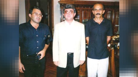 Azərbaycanlı jurnalistlər, Sərkisyan və onun qara kürü həsrəti - FOTO 