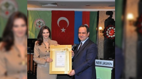 Qənirə PaşayevayaTürkiyənin Giresunun fəxri vətəndaşlığı verildi- FOTO