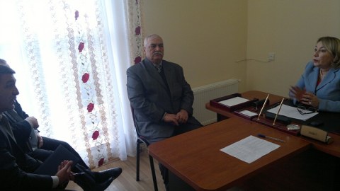 Deputat Oğuzda seçiciləri ilə görüşüb