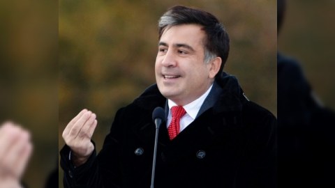 Saakaşvilli Kiyevə gəlib