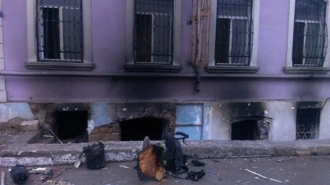 Bakıda partiya qərargahında partlayış oldu