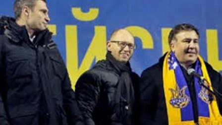 Gürcü nazir Saakaşvilini Ukraynada vəziyyəti gərginləşdirməkdə ittiham etdi