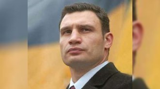 Xarkovda Kliçkoya yumurta atdılar 
