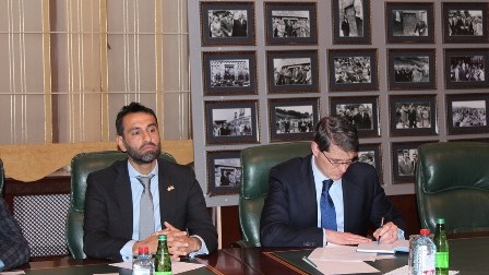 Qarabağ İcmasında Britaniyalı diplomatlarla görüş  keçirilib-FOTOLAR
