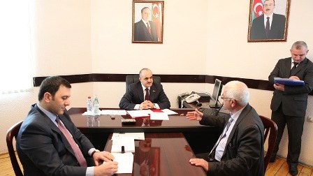 Nazir Şirvanda vətəndaşlarla görüş keçirib