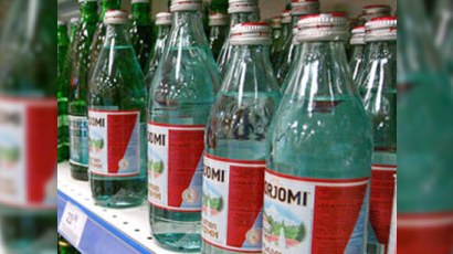 “Borjomi” sularının Azərbaycana gətirilməsi dayandırılıb