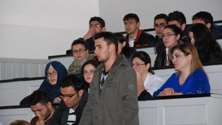 Tələbələr Əhliman Əmiraslanovla nə haqda danışdılar? 