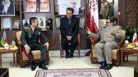 Generallardan qarşılıqlı hədiyyələr – FOTOLAR 