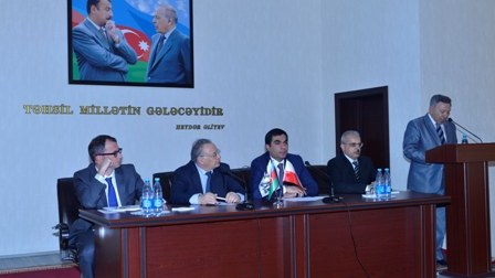 Bakı Ali Neft Məktəbində polşalı mühəndisin 135-ci ildönümü qeyd olunub
